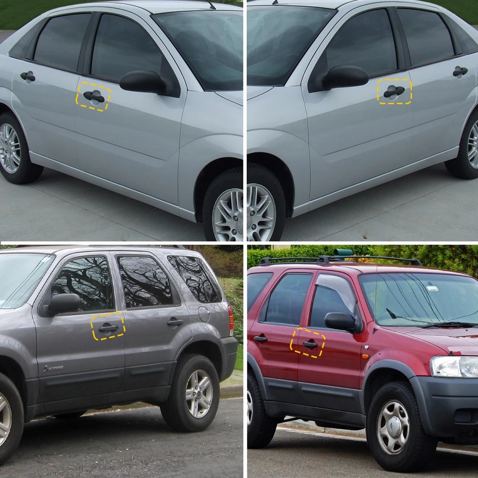 Palanca de manija exterior de puerta delantera izquierda para Tribute/Ford Focus 2000-2007 Foto 4 de 4