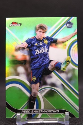 Reed Baker-Whiting #14 2022 Finest MLS Neon Green Refractor Sounders SN/99