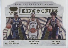 2019 Crown Royale The King's Court Gold 5/10 Zion Williamson Brandon Ingram 0c3