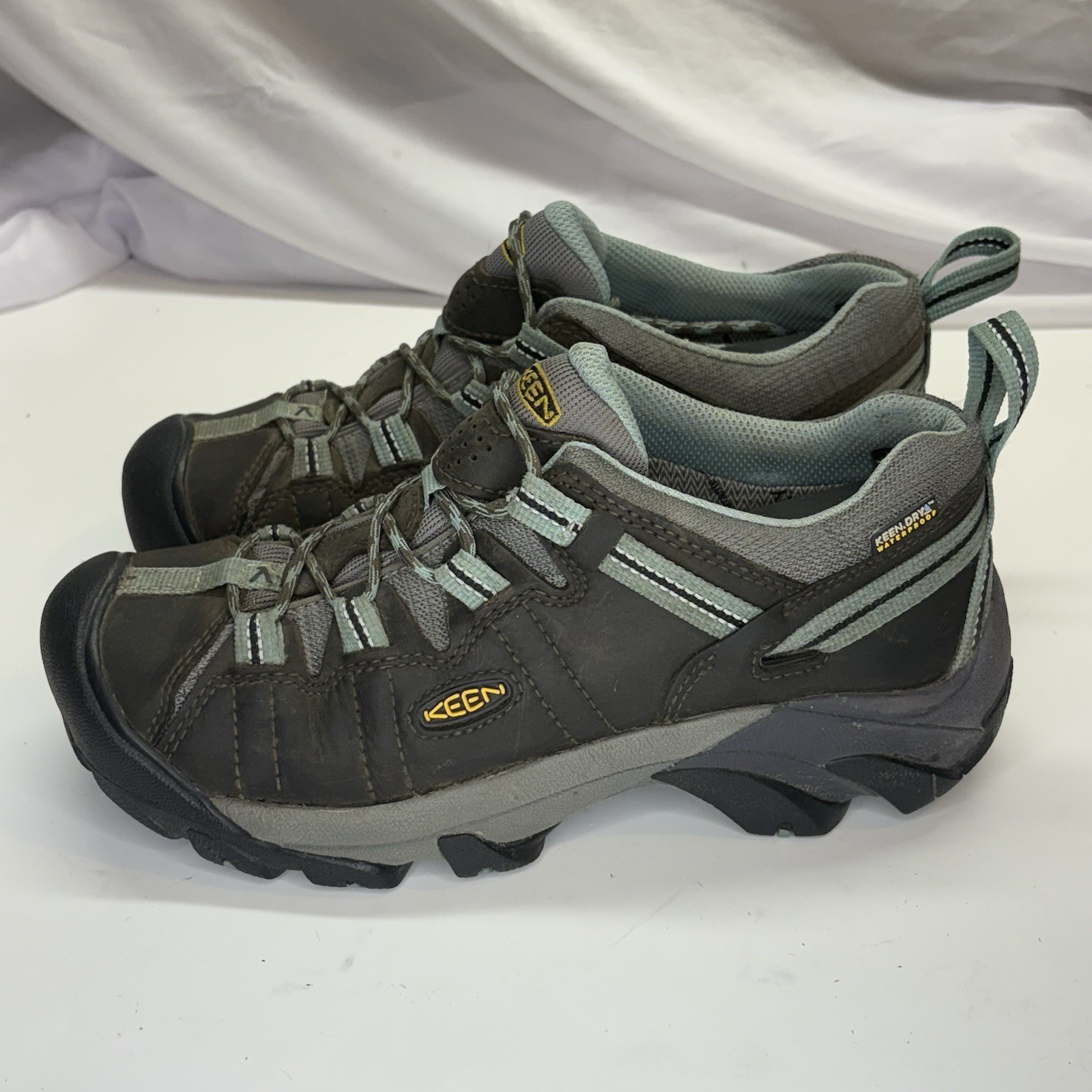 Scarpe Keen Targhee II da donna taglia US 8 sneaker sportive da trekking marrone blu