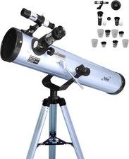 Seben 76/700 AZ Astronomical Reflector Telescope with Eyepiece Filter Set - Mint