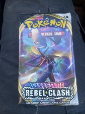 Pokemon TCG Rebel Clash Booster Pack Sealed Schwert und Schild