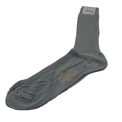 Vintage Maxie Sox Lisle Mens Size 10-10.5 Gray Dress Socks Mercerized Cotton  | eBay