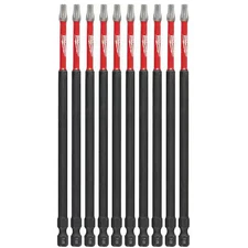 Milwaukee Tool 48-32-4246 Shockwave 6" Impact Torx T25 Power Bits (10 Pk)