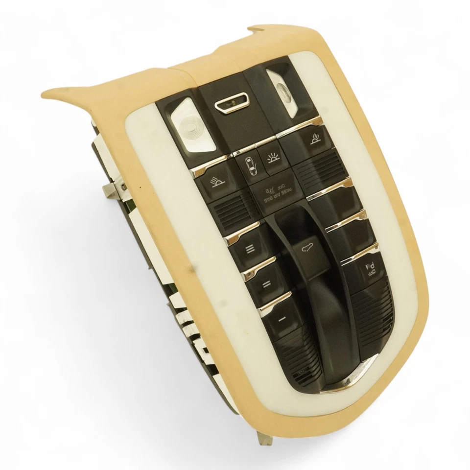 2010 - 2016 PORSCHE PANAMERA 970 DOME LIGHT LAMP OVERHEAD CONSOLE ROOF SWITCH - Image 2 of 4