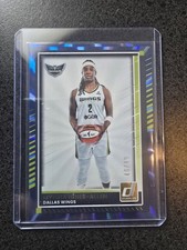 2025 Donruss WNBA - Myisha Hines-Allen Blue Shimmer #'d 46/49 color match Wings