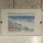 Watercolor Painting By Chantal Marie, Dawn Beach