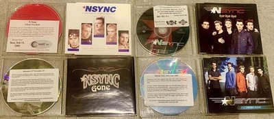 NSYNC 4 Rare CD Promos : Bye Bye I Want You Back I ll Never Stop Gone Timberlake
