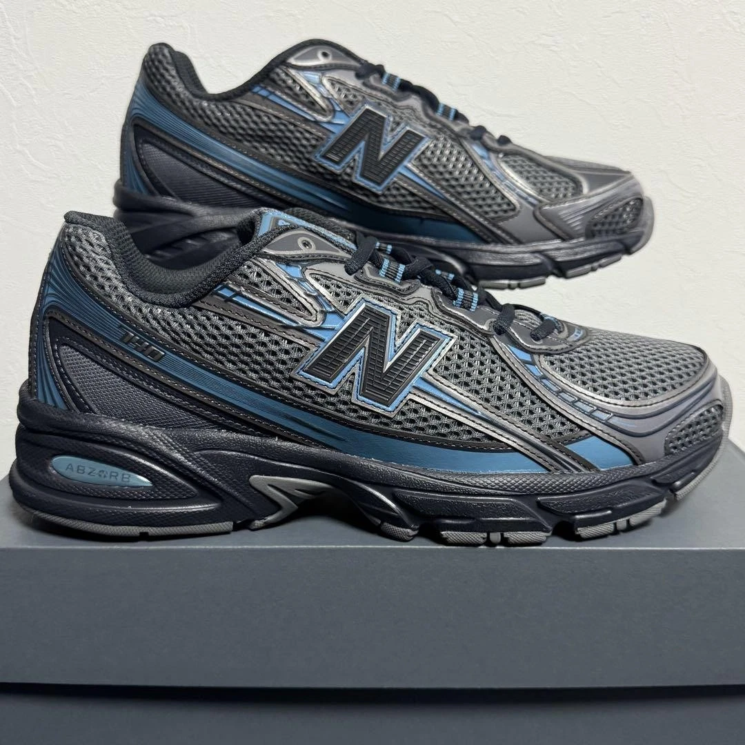 New Balance 740v2 Colore Grigio Blu Larghezza D U740BT2 Sneaker con Scatola Uomo Us8