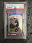 2024 Donruss Optic Preview Pink Prizm #379 Drake Maye Patriots RC Rookie PSA 10