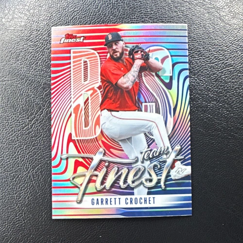 2026 Topps Finest Garrett Crochet Refractor (RAW)