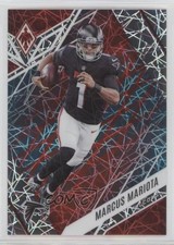 2022 Panini Phoenix Fire & Ice Lazer 25/50 Marcus Mariota #75 0h7e