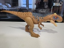 Jurassic World Dominion Roar Strikers Rajasaurus Dinosaur Figure