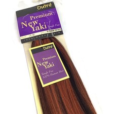 Outr Premium New Yaki Hair Extensions 100 Human Tangle Free C18/350