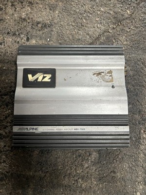 Alpine MRV-T503 Stereo Power Amplifier 2/1 Channel Used Tested Working