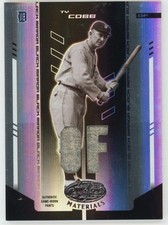 2004 Leaf Certified Mirror Black Ty Cobb, 1 Of 1 !!Extremely Rare! Babe Ohtani