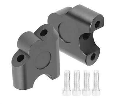 Universal 7/8'' 22mm Motorrad Lenker Lenkererhöhung Mount Klemmen Riser Adapter