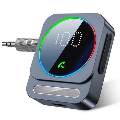 Bluetooth Aux Adapter, Bluetooth 5.3 Receiver for Car, Wireless Audio Receive...