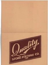 1950s  Bar Fixture Advertising Card - Chrome and Vinyl #228