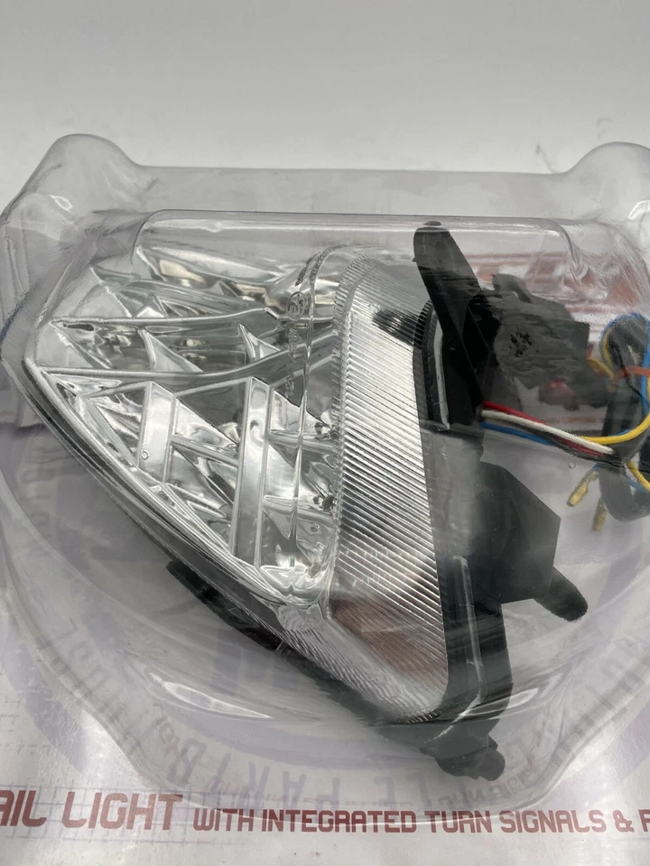 Competition Werkes Integrated Clear Taillights Honda CBR250R CBR300 MPH-30121C  - Image 3 of 3