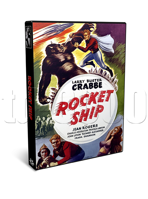 Flash Gordon: Rocket Ship (1936) Buster Crabbe Adventure, Sci-Fi Movie on DVD