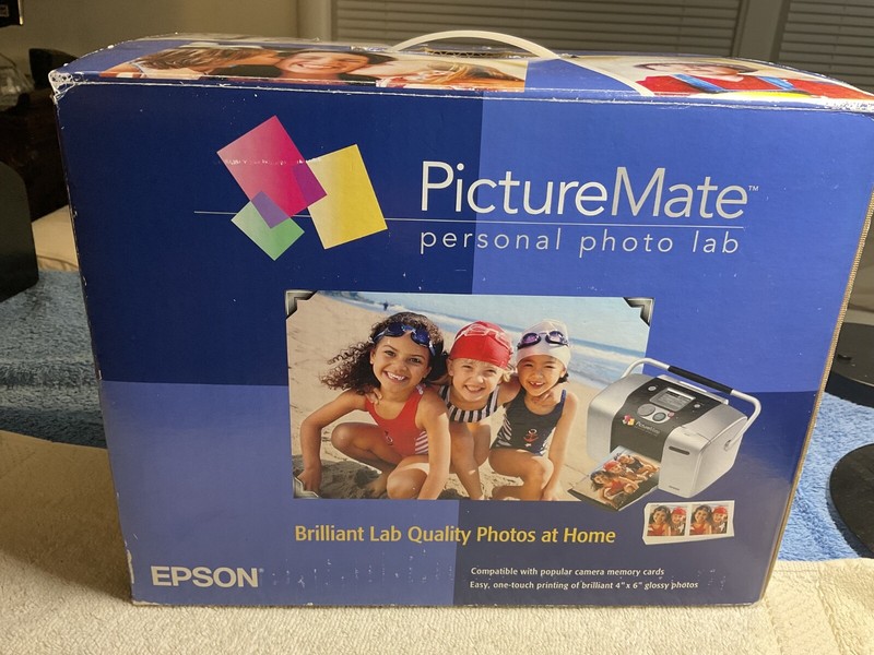Epson Picture Mate B271A Personal Photo Lab Printer, complete **READ**
