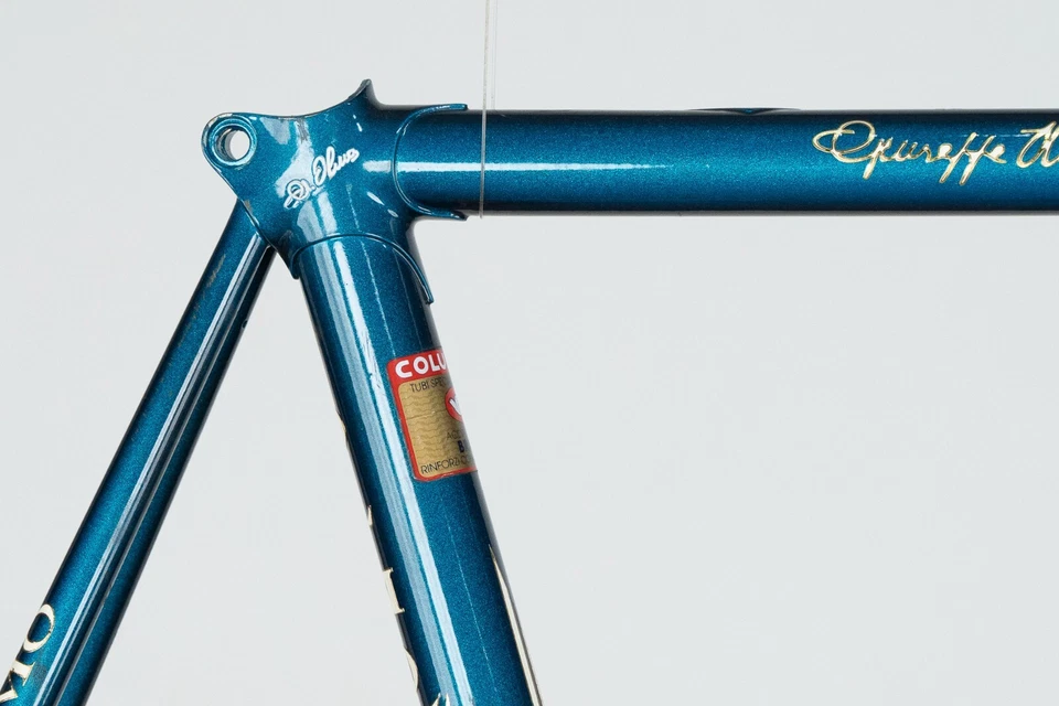 BICICLETA DE CARRERAS DE CARRETERA ITALIANA NUEVA OLMO SCATTO COLUMBUS BRAIN MARCO DE ACERO DE COLECCIÓN Foto 3 de 4