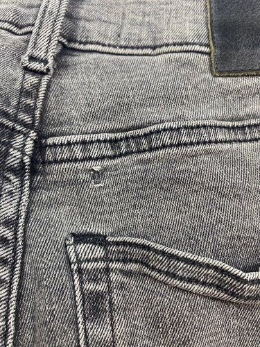 Everlane Damen Gr. 28 Ankle Jeans Midrise Grau Denim - Bild 10 von 12