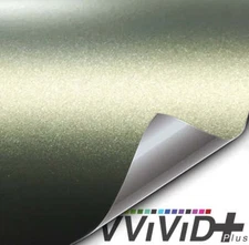 VVivid 2020 VVivid+ Matte Metallic Military Green (Ghost) Vinyl Car Wrap | V210