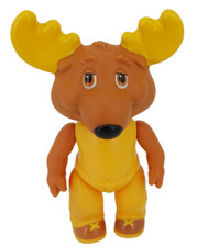 Vintage 1984 Tomy Get Along Gang Montgomery Moose PVC Figure 6 inches tall