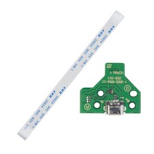 USB Charging Port Socket Board JDS-011 for SONY PS4 Controller  12 pin Cable CA