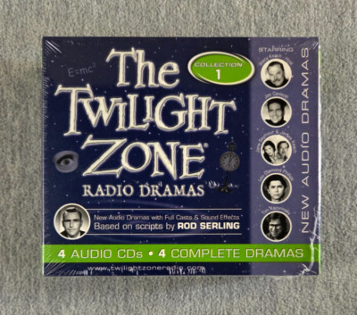 The Twilight Zone Radio Dramas Collection 1 Audiobook 4-CD Stacy Keach 2002 NEW