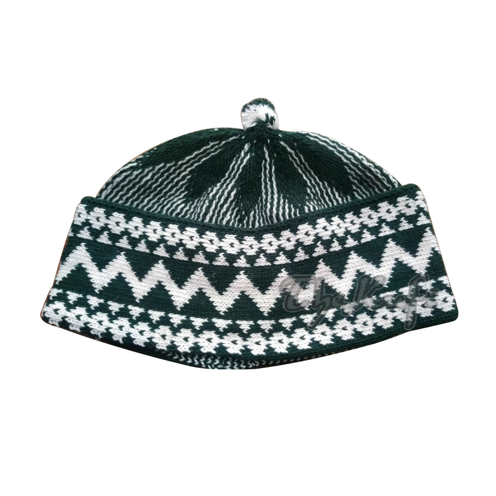 hat with ball on top