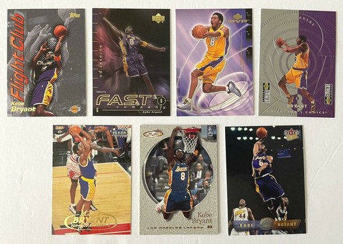 Kobe Bryant Lot of 7 w/ Inserts 