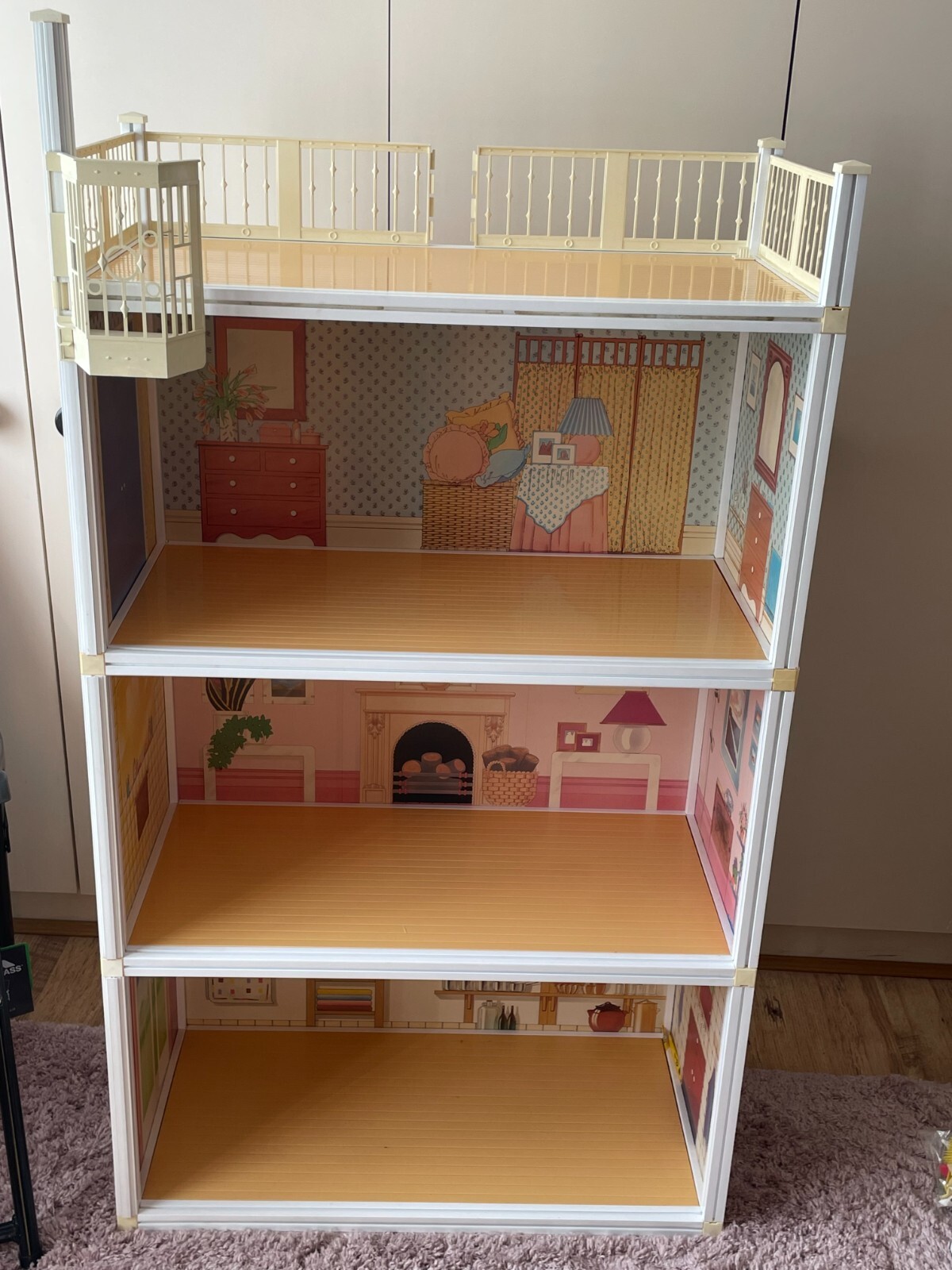 Vintage Sindy House 1980s Super Home GREAT CONDITION 4 Tier with Lift ...