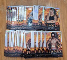 2024 Topps Olympics Chrome U.S.A Flames Pick Your Card Fill Your Set 1-10