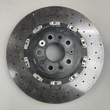 Ferrari 488 F8 SF90 Rear Carbon Ceramic Brake Rotor Damaged Crack Wall Art ONLY