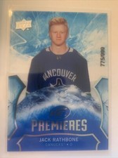 Jack Rathbone 2021-22 Upper Deck Ice 775/999 Premieres   #157