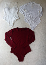 womens bodysuit shirts various styles 2 Small and 1 Medium