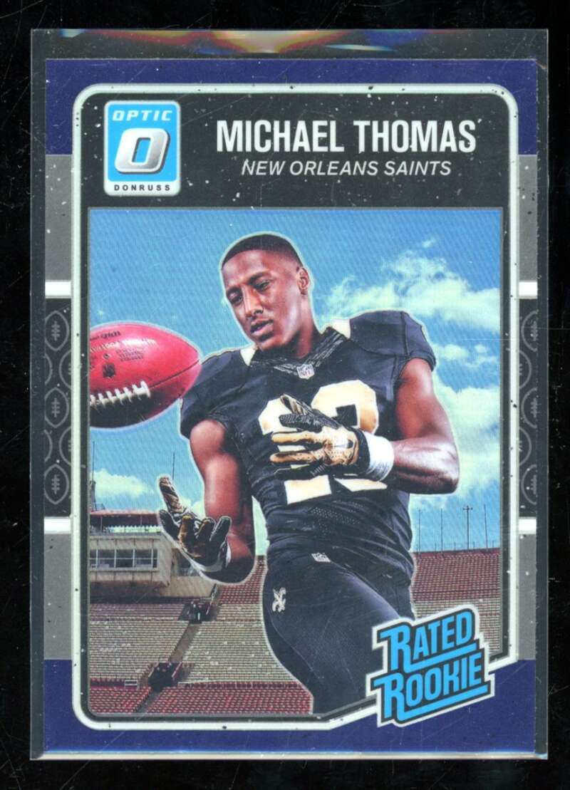 2016 Donruss Optic Michael Thomas #186 Rated Rookie Purple Holo Saints Y2697