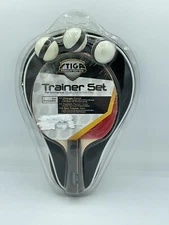 Stiga Master Series Trainer Set - Racket, Cover, 3 Balls - New