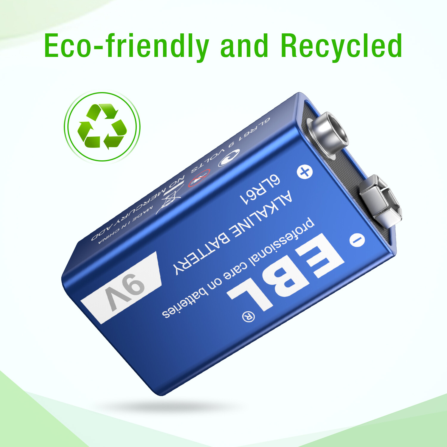 Lot 9V 6LR61 Alkaline Battery Batteries 9 Volt Ultra Long Lasting and