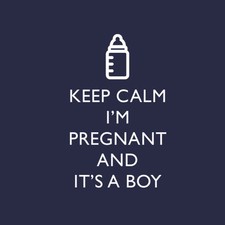 Brand New IT'S A BOY TSHIRT Funny WOMENS Baby Shower SM-5XL