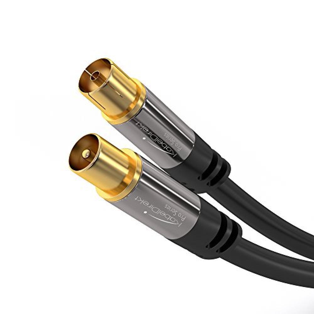 (TG. 15m) KabelDirekt 15m Cavo Antenna Coassiale, (Classe A, supporta HDTV scher