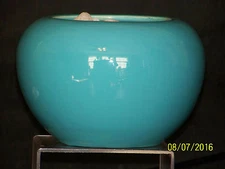 Bauer American Art Pottery Fred Johnson c1930's Hand Thrown Rose Bowl