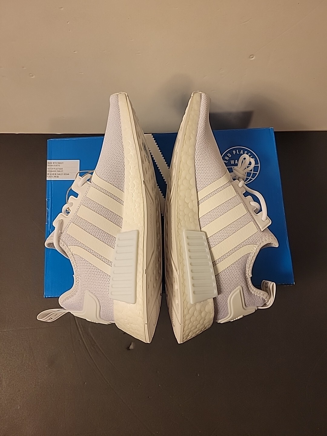ADIDAS ORIGINALS NMD_R1 PRIMEBLUE W GX8313 CASUAL SNEAKERS WOMEN'S 7.5 WHITE NIB image 6