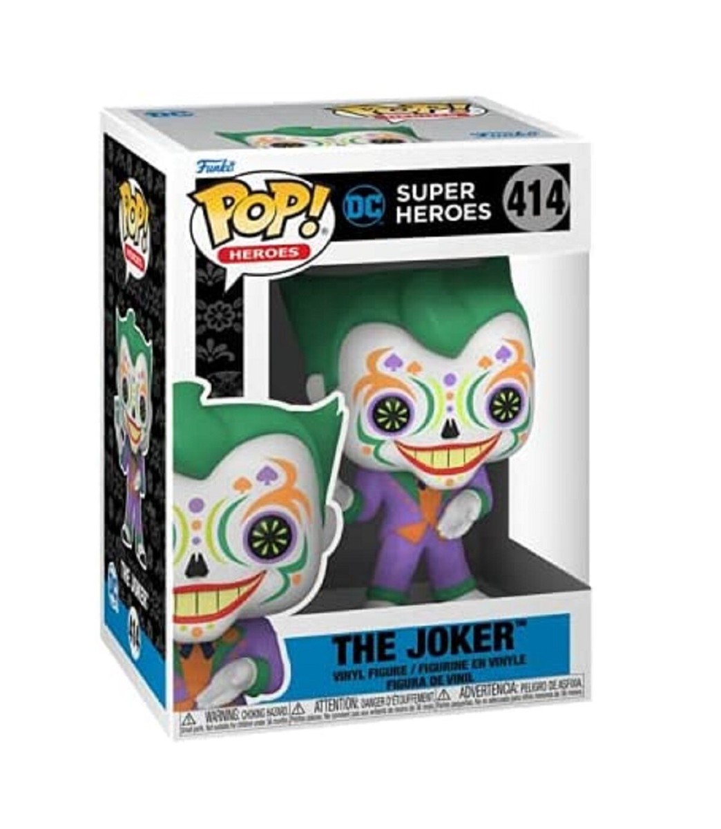 Funko Pop! Heroes Dia De Los DC Joker Vinyl Figure | eBay