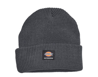 Dickies Skateboarding Cuffed Beanie Charcoal Gray WHR61-CH