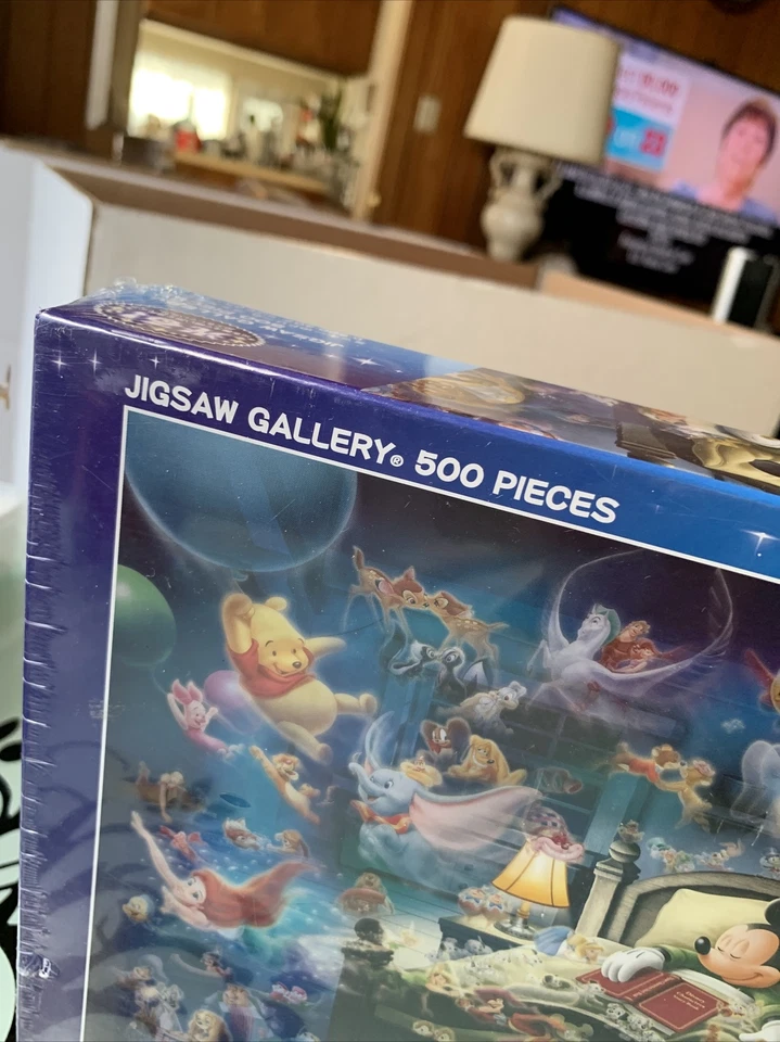 Rompecabezas Tenyo Disney Mickey's Dream Fantasy Brilla en la Oscuridad (500 Piezas) Foto 2 de 4