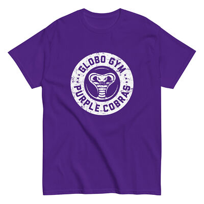 PURPLE COBRAS Shirt pop culture 00s movie film globo gym dodgeball humor